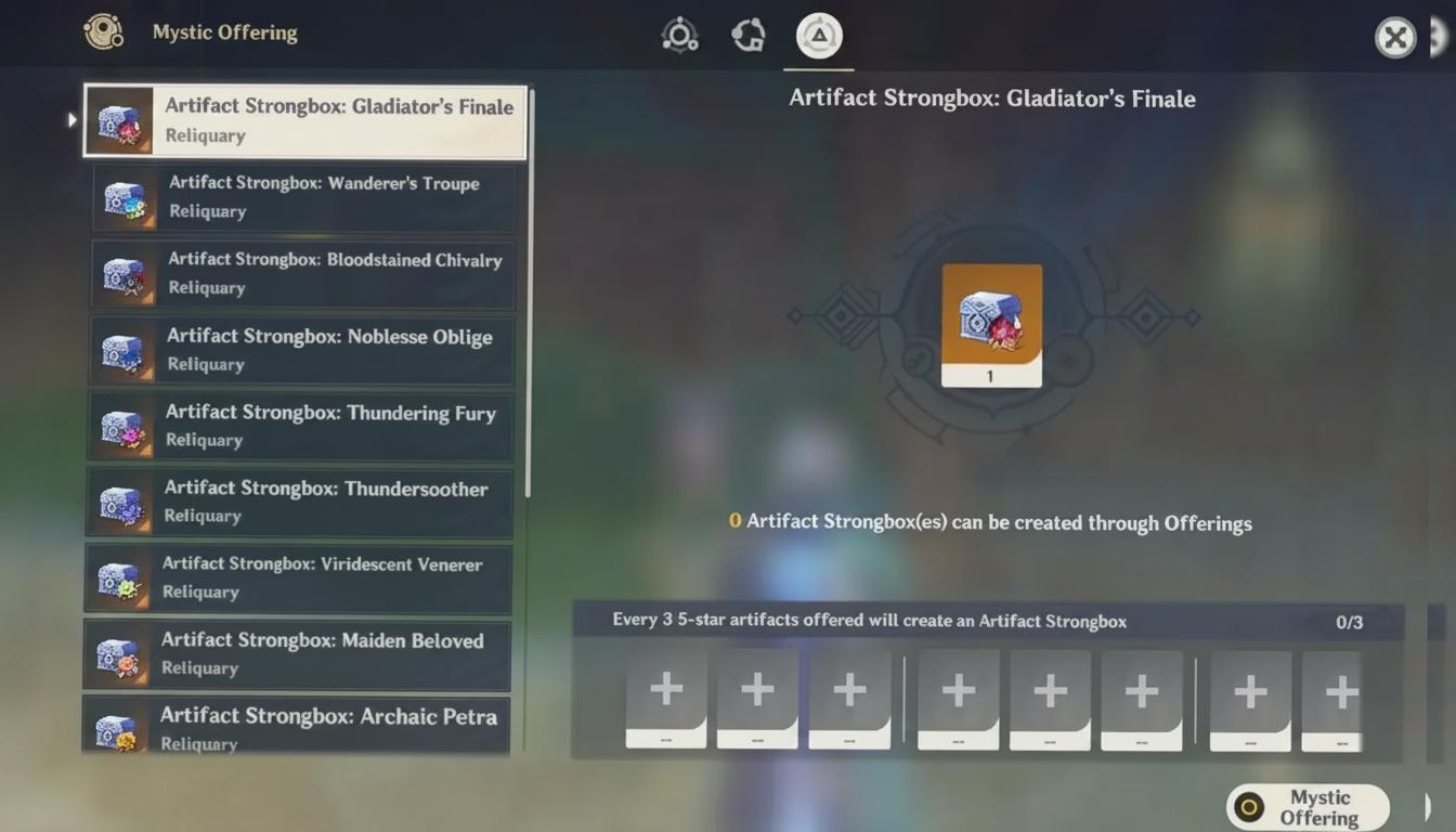 Artifact Strongbox