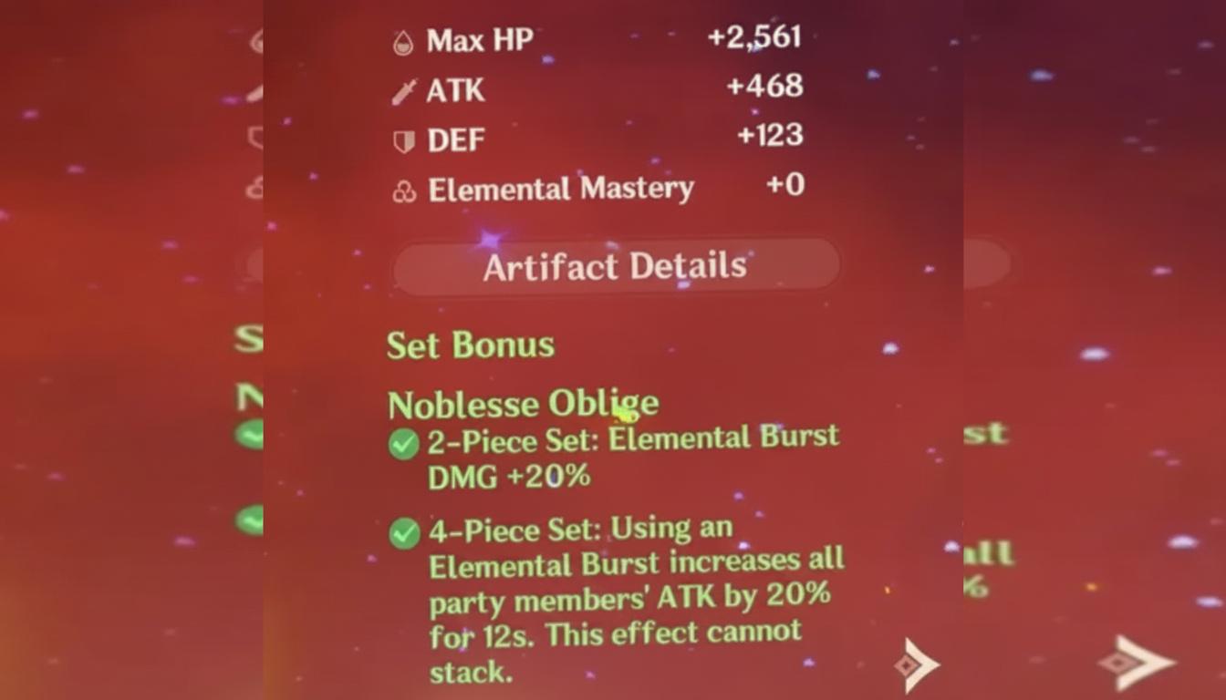 Character Page Active Set Bonuses
