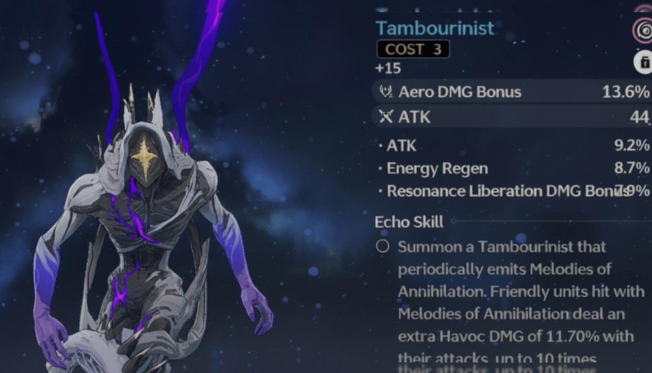 Wuthering Waves - Main Stats and Sub Stats